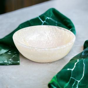Handmade Resin Bowl With Spoons Minimalist Design For Food Serving Home Use - Product Image 6