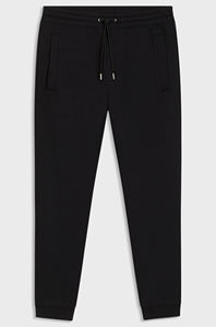 Ensemble survêtement homme noir, sweat-shirt col rond et pantalon de jogging, vêtements de sport décontractés en polaire, tenue de sport hiver deux pièces - Product Image 4