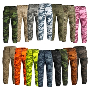 Comfortable Custom Made Camouflage Cargo Pants Multi Pocket Outdoor Workwear <b>Trousers</b> Casual Utility Light Weight Pants - Product Image 1