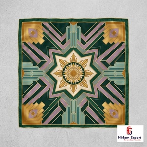 Custom Printed Silk Feel <b>Square</b> <b>Scarf</b> Lightweight Fashion OEM ODM Manufacturer Lesbos Custom Fabric Products Bulk Supply - Product Image 6