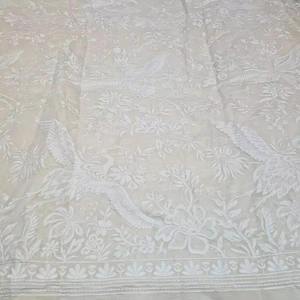 Tela de Chifón Bordada Malty Dobby, 100% Poliéster, Transpirable, Ecológica, para Bodas, Color Personalizado, Suministro Textil, Exportaciones - Product Image 4