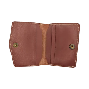 Porte-cartes en cuir véritable personnalisé de haute qualité pour homme, mini portefeuille de poche intelligent et fin en cuir Crazy Horse, étui de passeport - Product Image 1