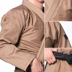 Kimono de Jiu-Jitsu Personalizado, Nuevo Modelo 2026, para Artes Marciales Mixtas, Tejido Perla, Bordado, Tallas Grandes - Product Image 5
