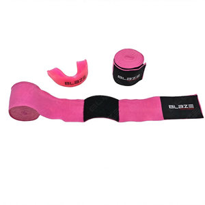 Vendas de boxeo de algodón y protector bucal para boxeo y deportes de contacto, set de protección dental. - Product Image 2