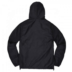 Chaqueta Cortavientos con Capucha de Nailon para Hombre, Talla Grande, Informal, para Exteriores, Deportiva, Resistente al Viento - Product Image 5