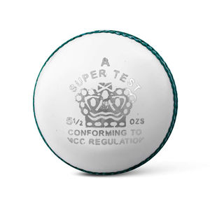 ราคาขายส่งจากโรงงาน ลูกคริกเก็ตหนังคุณภาพสูง SUPER TEST WHITE ลูกแข็งทำมือสำหรับการแข่งขัน ลูกแข็งคุณภาพสูงสั่งทำพิเศษ - Product Image 1