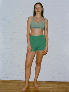 Shorts pour femmes printemps-été, taille haute, élastiques, décontractés, pour le sport - Product Image 1