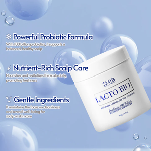 Tratamiento Capilar Concentrado Postbiótico SMIB Lacto Bio, 100 Mil Millones de Probióticos, Cuidado del Cuero Cabelludo, Reparación, Anti-Rotura, Suavidad y Brillo - Product Image 6
