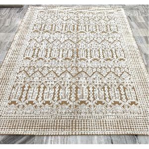 Tapis en laine tufté élégant pour hall d'hôtel, tapis tufté à la main par un designer pour la décoration d'hôtels de charme, prix de gros - Product Image 1