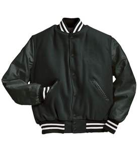 Meilleures ventes, tendances actuelles, vente en gros, vestes varsity en laine personnalisées pour hommes, vestes varsity en cuir pour hommes - Product Image 1
