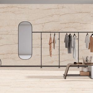 Azulejos de Pared con Textura Tallada de Lujo de 600x1200 mm, Decoración Interior de Primera Calidad para Vestíbulos de Hoteles, Paredes Decorativas para Oficinas Corporativas, Piedra Sinterizada - Product Image 1