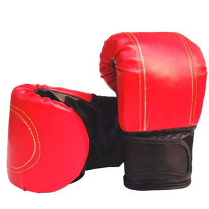 Guantes de Boxeo Duraderos al por Mayor, Hechos a Medida, de Cuero PU, con Logotipo, de Alta Calidad, de Medio Dedo, para Entrenamiento de MMA y Actividades al Aire Libre - Product Image 1