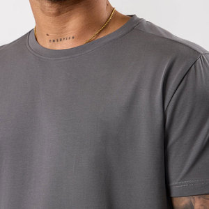 Camiseta Deportiva Oversize Lisa de Manga Corta 100% Poliéster de Secado Rápido para Entrenamiento, Diseño en Blanco, Ropa de Verano - Product Image 6