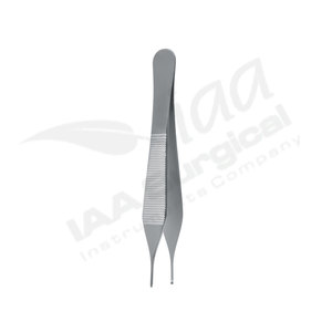 Pinzas Micro Adson IAA de Grado Quirúrgico, 12 cm, 1x2T, Acero Inoxidable, Instrumento Clase II, Certificado CE para Uso General - Product Image 4