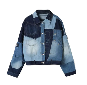 Chaquetas Vaqueras Clásicas de Corte Ajustado para Hombre, Fabricante Pakistaní, Chaqueta Vaquera de Larga Duración, Chaquetas de Mezclilla de Manga Larga - Product Image 3