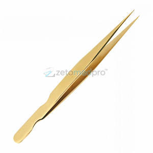 แหนบปลายแหลมสแตนเลสเพื่อความงามแหนบเสริมสวยที่แม่นยำ - Product Image 2