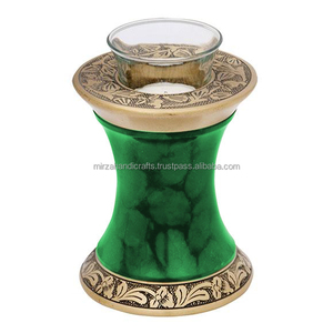 โกศใส่เถ้ากระดูกสำหรับงานศพเด็กทำจากไม้สัก - Product Image 4