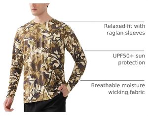 Men's Summer Breathable <b>Camo</b> Hunting Shirts-Long Sleeve Performance Fishing Shirt 100% Polyester Oxford Fabric Lightweight Quick - Product Image 4