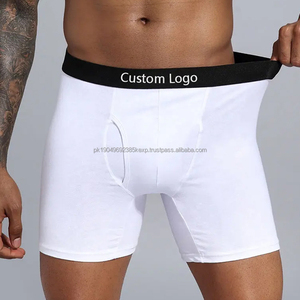 Shorts pour homme en coton/polyester de haute qualité avec logo personnalisé, marque privée, style streetwear, boxer court à entrejambe de 5 pouces, taille plus - Product Image 4