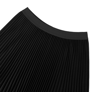 Elegant Pleated Fishtail <b>Skirt</b> <b>Elastic</b> Waist Women Midi <b>Skirt</b> Korean Style Mermaid <b>Skirt</b> - Product Image 6