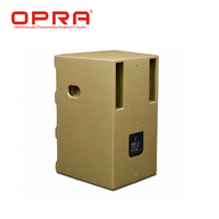 Haut-parleur stéréo professionnel OPRA CF-615 15 pouces passif à deux voies pleine gamme pour scène, DJ, club, puissance de crête 1000W, contreplaqué de bouleau