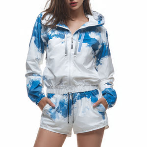 Veste coupe-vent courte pour femme, short de pluie pour femme, combinaison imperméable pour femme, combinaison coupe-vent pour la randonnée en montagne pour femme - Product Image 5