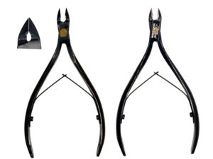 Pince à cuticules professionnelle RMH Tools, revêtement titane, durable, luxueuse, classique, bord tranchant, qualité chirurgicale, manucure, pédicure - Product Image 2