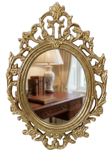 Acube Industries Handmade High Quality Metal Photo Frame <b>Gold</b> Aluminium Mirror Wood Hanging Home Decoration India <b>Lanterns</b> - Product Image 4