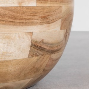 Table basse en bois d'acacia style Vandana Amber Dalen (Ø90 cm) - Product Image 4