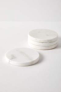 Portavasos de Madera de Acacia con Juego de Posavasos de Resina Azul, Decoración Elegante para el Hogar y Bar, Posavasos Premium para Mesa - Product Image 2