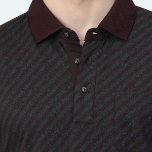 Polo de golf para hombre con cuello alto, económico y asequible, estilo con botones frontales, venta al por mayor, precio de fabricante. - Product Image 6