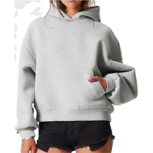 Sudadera con Capucha para Hombre, Manga Larga, Sin Cordones, 100% Algodón, Gruesa, con Estampado Personalizado, Corte Regular, Estilo Otoñal - Product Image 5