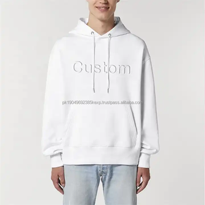 OEM personalizado de alta calidad de peso pesado con capucha 3D en relieve francés Terry Unisex sudadera de las mujeres en relieve sudaderas con capucha - Product Image 4