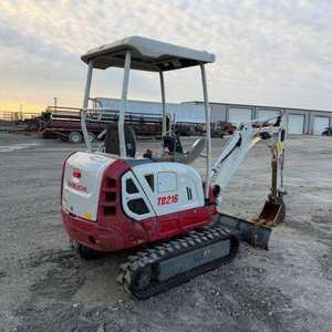 Takeuchi TB235 Compact <b>Excavator</b> Crawler Digger 1.2 Ton Hydraulic Excavation <b>Machine</b> with Digging Bucket 0.12m³ Capacity - Product Image 4