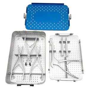 Rib Plate Complete Set Case <b>Surgical</b> <b>Instrument</b> Stainless Steel Bender Forceps Orthopedic Trauma Kit Manual <b>Surgical</b> Grade CE - Product Image 1