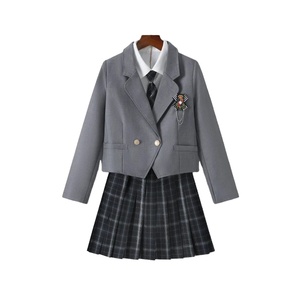 Uniforme scolaire japonais soie coton pull de haute qualité printemps automne tricoté style collège JK uniforme Cardigan étudiant filles - Product Image 3