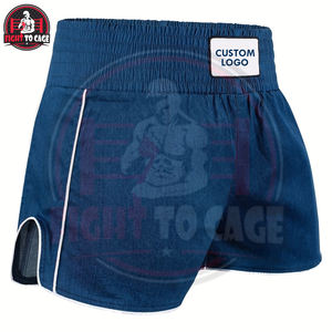 Pantalones Cortos de Entrenamiento de Artes Marciales de Primera Calidad, Estampados, para Kickboxing y Muay Thai, 100% Poliéster Elástico, Altamente Transpirables - Product Image 2