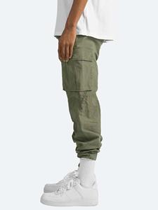 Pantalones Cargo Formales para Hombre, Transpirables, de Peso Medio, con Cordón Ajustable, Múltiples Bolsillos, Poliéster/Algodón, Verano 2025, Pantalones de Alta Calidad para Hombre - Product Image 2