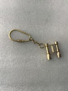 Porte-clés en laiton en forme de roue de bateau, style vintage, très tendance, pour vélo/voiture et décoration intérieure - Product Image 2