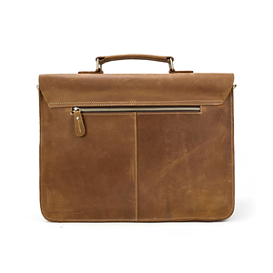Porte-documents en cuir personnalisé pour homme, design fin, sac de transport pour ordinateur portable, sac à main de bureau haut de gamme - Product Image 3