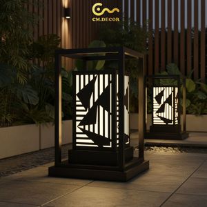 Luces LED de Jardín de 300 lm IP65, Decoración para Exteriores/Villa/Jardín, 3500K (Blanco Cálido), CA 220V (10%), Acero/Iox Desmontable - Product Image 6