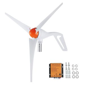 Kit Generatore Eolico 12V 500W con 3 Pale, Direzione del Vento Regolabile, Controllore MPPT per Sistema di Generazione di Energia Eolica - Product Image 1