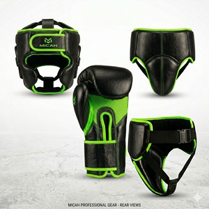 Conjunto de Kick Boxing Profesional 2026 para Competición, con Logotipo Personalizado, Fabricación en Fábrica, Cierre con Cordones, Material que Absorbe la Humedad - Product Image 4