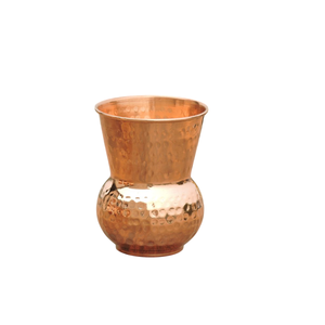 Verre à eau en cuivre ayurvédique pour les bienfaits pour la santé, idéal pour la cuisine, les bars, les fêtes, le whisky et le vin - Product Image 1