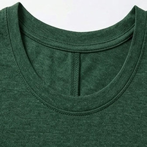 T-shirts décontractés en jersey 100 % coton pour hommes, imprimés par transfert thermique, avec logo personnalisé sur le devant, vente en gros, marque privée, vêtements OEM/ODM - Product Image 2