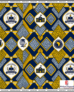 Tissu africain imprimé de luxe sur mesure pour uniformes scolaires, anniversaires, conventions et célébrations – Fabricant OEM ODM - Product Image 3