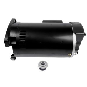 Motore per Pompa da Piscina Monofase 2.5HP, Telaio 56Y, Flangia Quadrata, 3450 RPM, 11.5 Ampere B2840/B840 - Product Image 3