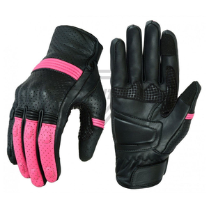 Guantes de Motociclista de Cuero en Oferta, Diseño Personalizado, Transpirables, Antideslizantes, Impermeables, Compatibles con Pantalla Táctil, Guantes de Carreras - Product Image 1
