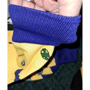 Calzini sportivi casual da uomo, 6 paia, con motivo colorato Rainbow Harmony - Product Image 5