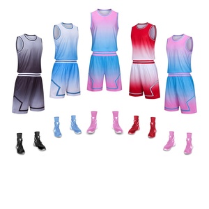 Lightweight Breathable Basketball Performance Uniform Set <b>Soft</b> Jersey And Shorts For Training And Fitness - Product Image 1